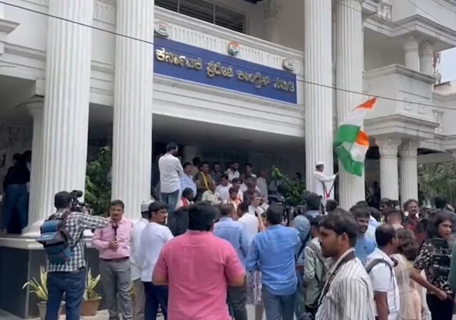 Congress crosses 113-seat majority mark required to form govt in Karnataka