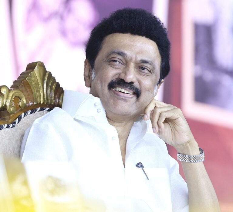 "Landmass of Dravidian family stands clear of BJP," Tamil Nadu's Stalin congratulates Cong on Karnataka win