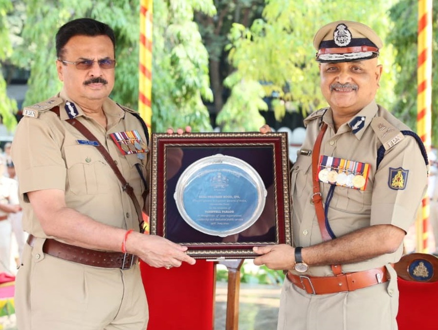Outgoing DGP Sood lauds police force for conducting Assembly elections in K'taka in peaceful manner
