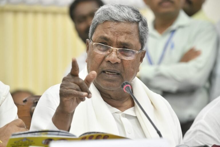 Siddaramaiah asks police to remove zero traffic protocol for him in Bengaluru