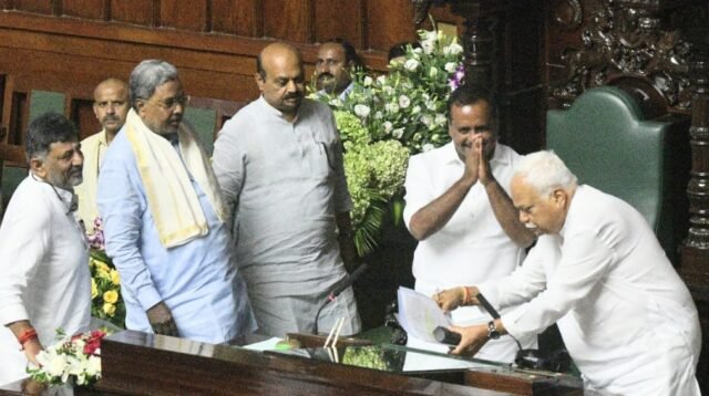 Congress MLA U T Khader unanimously elected as new Speaker of Karnataka Assembly