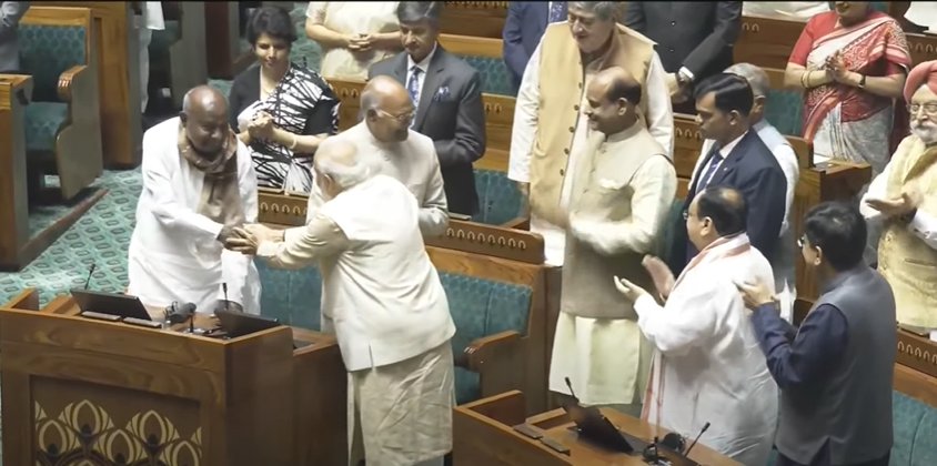 Never thought I'd sit in new Parliament building in my lifetime -- I did now at age 91: Deve Gowda