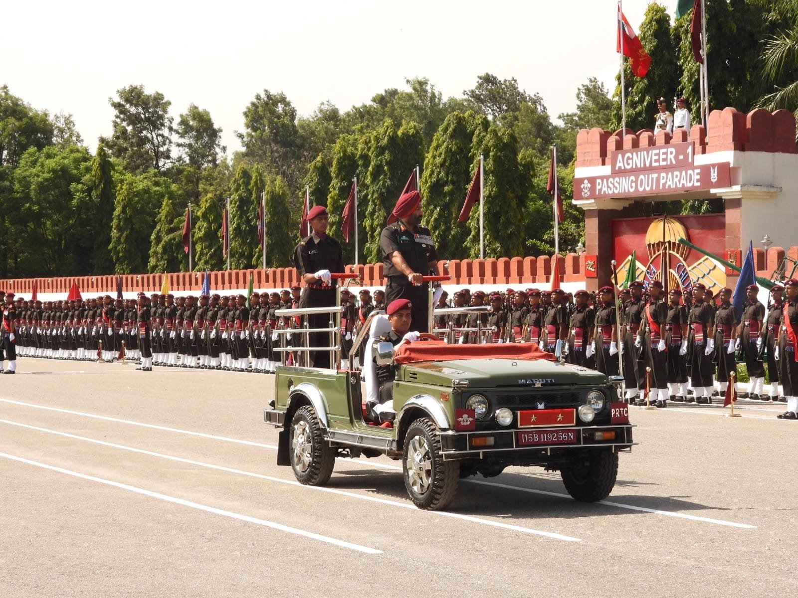 212 Agniveers Marched from Parachute Regiment Training Centre in Bengaluru 2