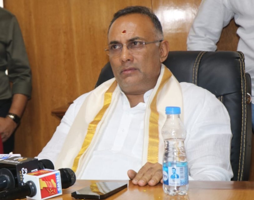 Hundreds of acres of land allotted to RSS and its affiliates by previous BJP govt will be reviewed: Karnataka Minister Dinesh Gundu Rao