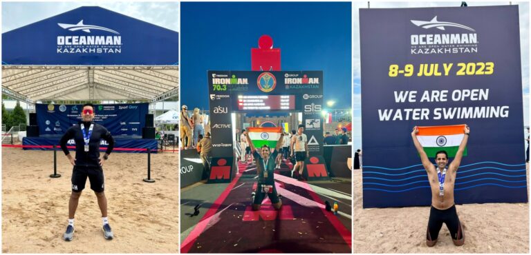 Shreyas Housr Makes India And Railways Proud Earning Both - The ‘ironman’ And The ‘oceanman’ Titles