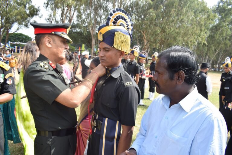 Passing Out Parade Of First Batch Of 85 Agniveers Held At Asc Centre North