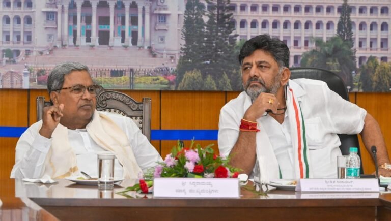 Karnataka govt withdraws cases against CM Siddaramaiah & Deputy CM Shivakumar for COVID-19 rule violation