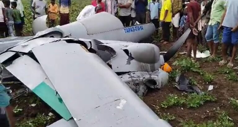 DRDO: No collateral damage reported after Tapas drone crash in Chitradurga