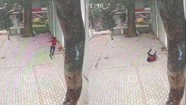 Rape case accused escapes from jail by jumping over 40-foot wall in in Davanagere