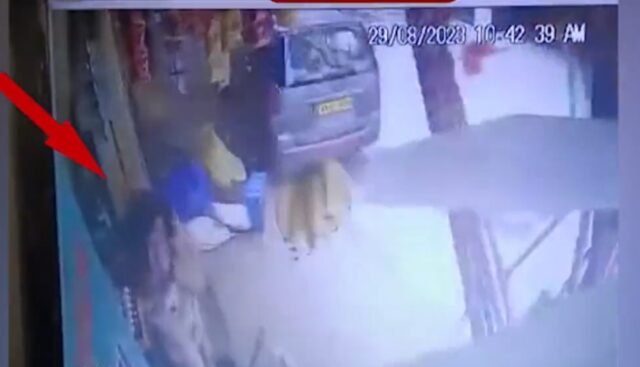 Bengaluru: Woman miraculous escaped as MUV crashes into shop