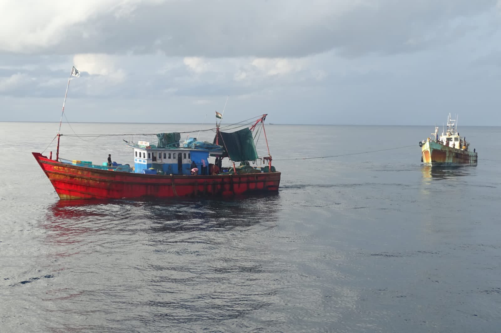 Coast Guard rescues 10 fishermen aboard stranded boat off Mangaluru coast
