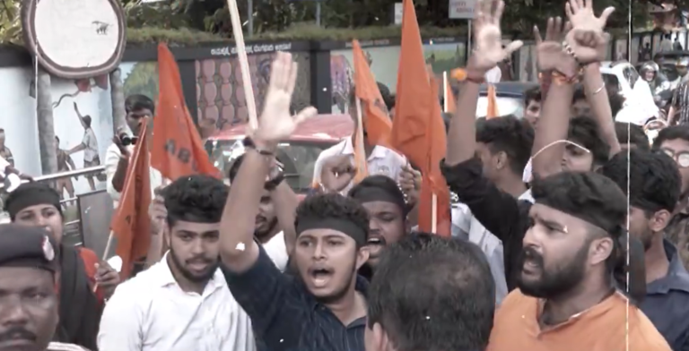 Mangaluru: ABVP activists detained for protesting Dr. Shamsul Islam's lecture