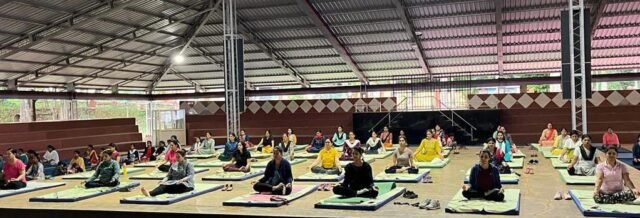 Yoga Camp at Maratha LIRC