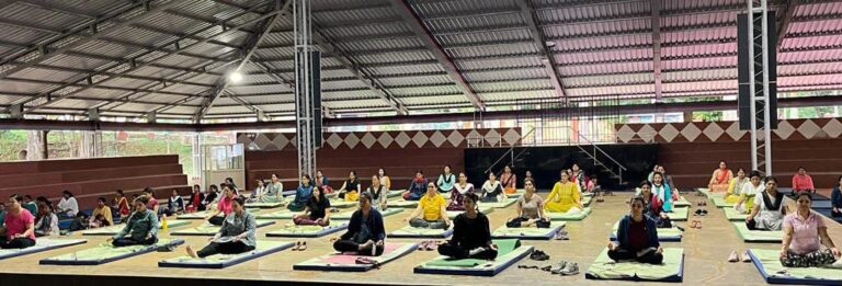 Yoga Camp at Maratha LIRC