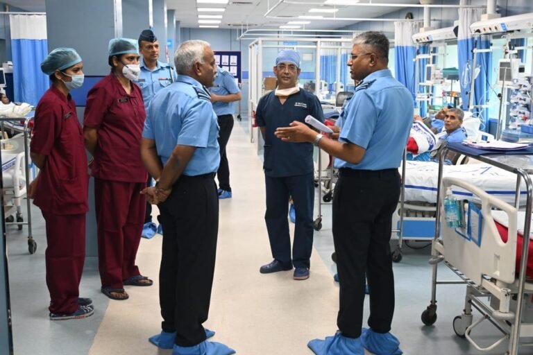 Bengaluru: Air Officer Commanding-in-chief, Training Command Visits IAF Medical Establishments