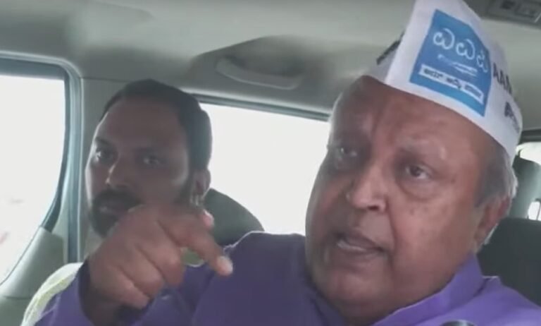 BJP MPs should be slaves of people, not of Centre: Karnataka AAP president Chandru