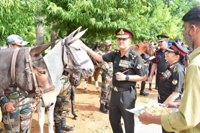 Wreath Laying Ceremony By Brigadier Tejpal Singh Mann, Centre Commandant,asc Centre(North) – 1 Asc Training Centre