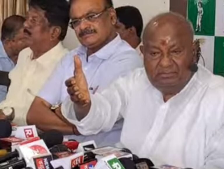Not power-hungry, took views of all JD(S) leaders on alliance with BJP: Deve Gowda
