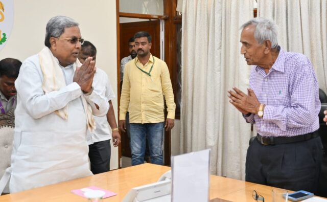 Karnataka Contractors Association Meets Chief Minister Siddaramaiah, Demands Clearance of Pending Bills within 30 days