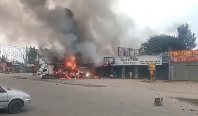 Fire breaks out at cracker shop in Bengaluru, 12 dead