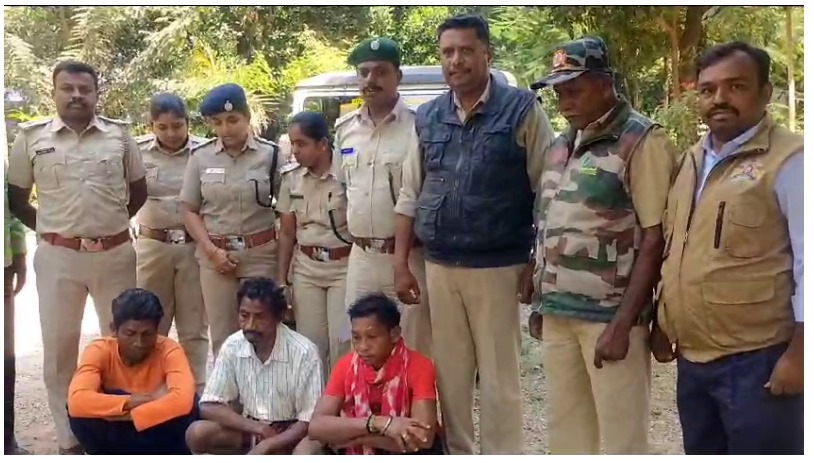 Tumkuru | Three arrested for eating national bird peacock meat