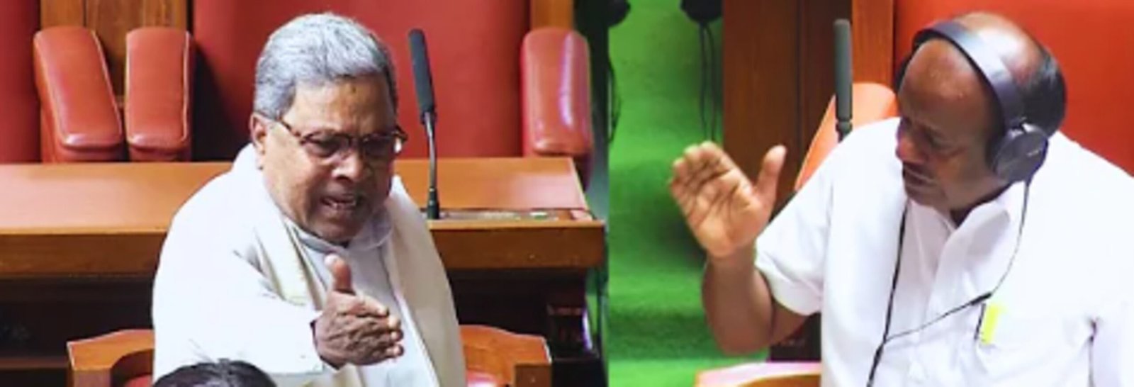 CM Siddaramaiah HD Kumaraswamy