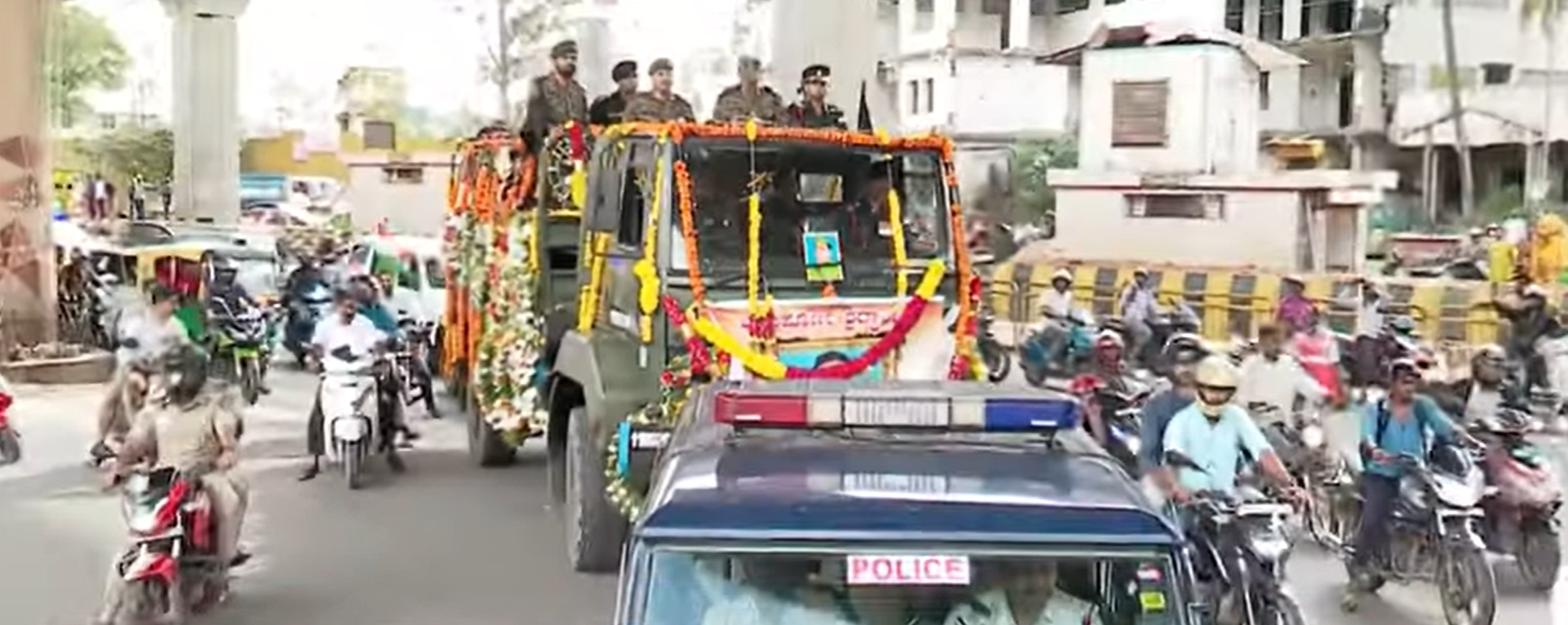 Martyr Captain Pranjal laid to rest with full state honors