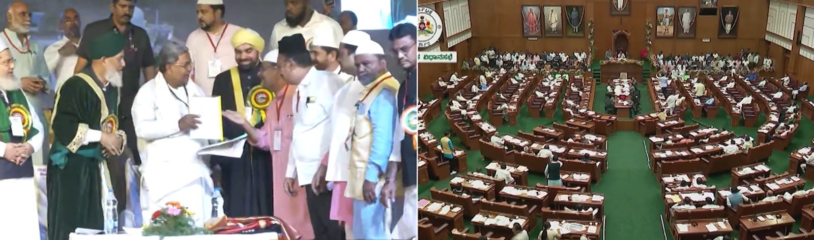 Ruckus in Karnataka assembly over CM's statement on budget allocation for minorities outside House