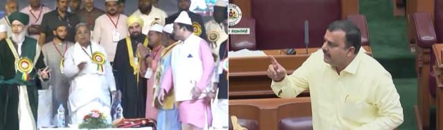 Ruckus in Karnataka assembly over CM's statement on budget allocation for minorities outside House