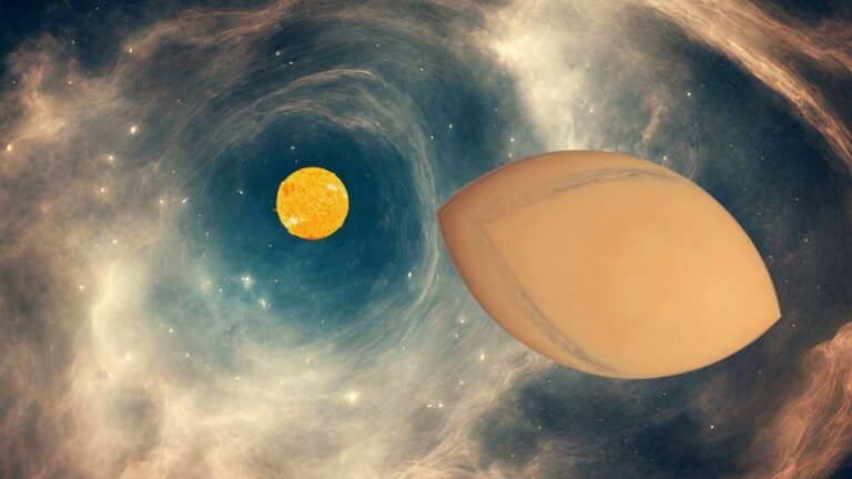 Newborn gas planets may be surprisingly flat – new research