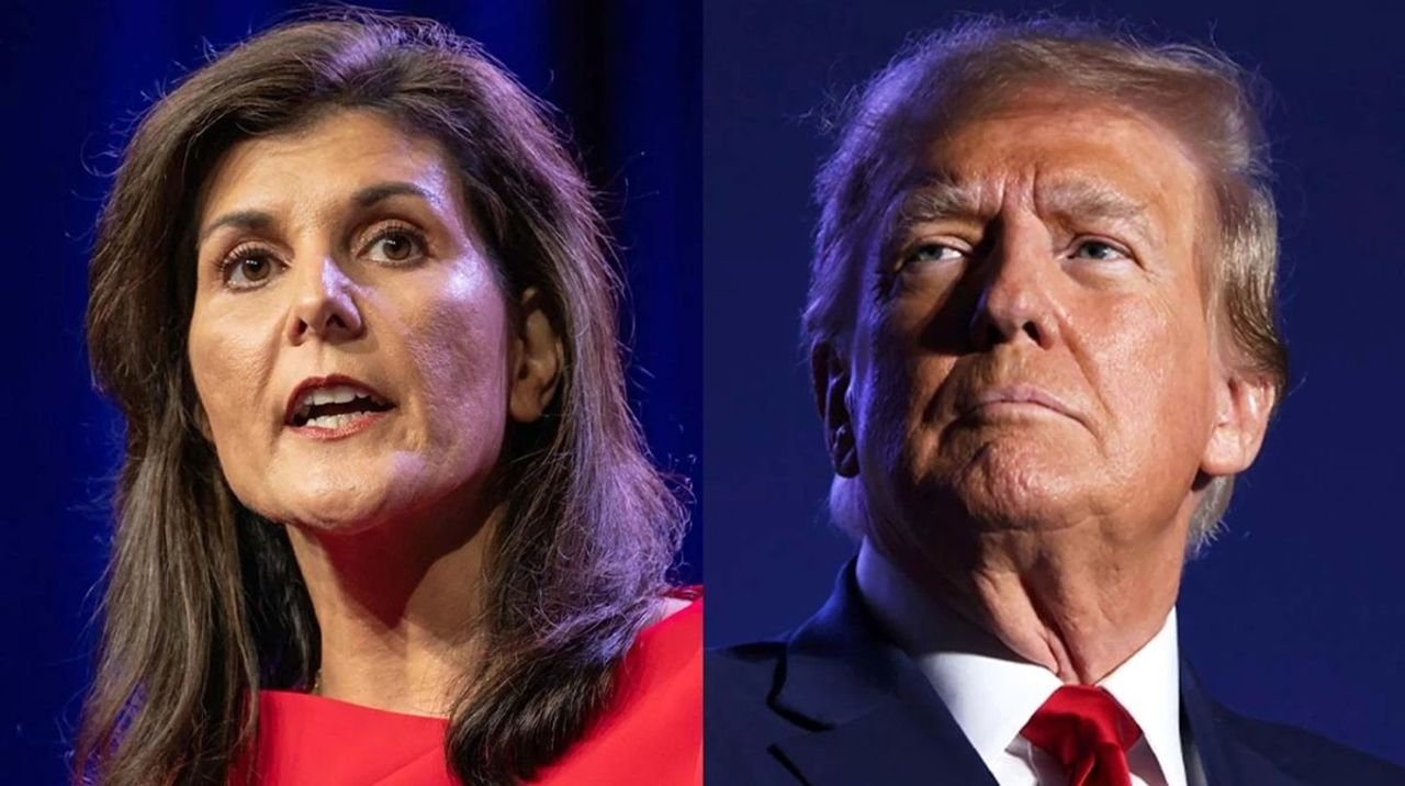 Trump mocks Haley for absence of her military husband; she hits back