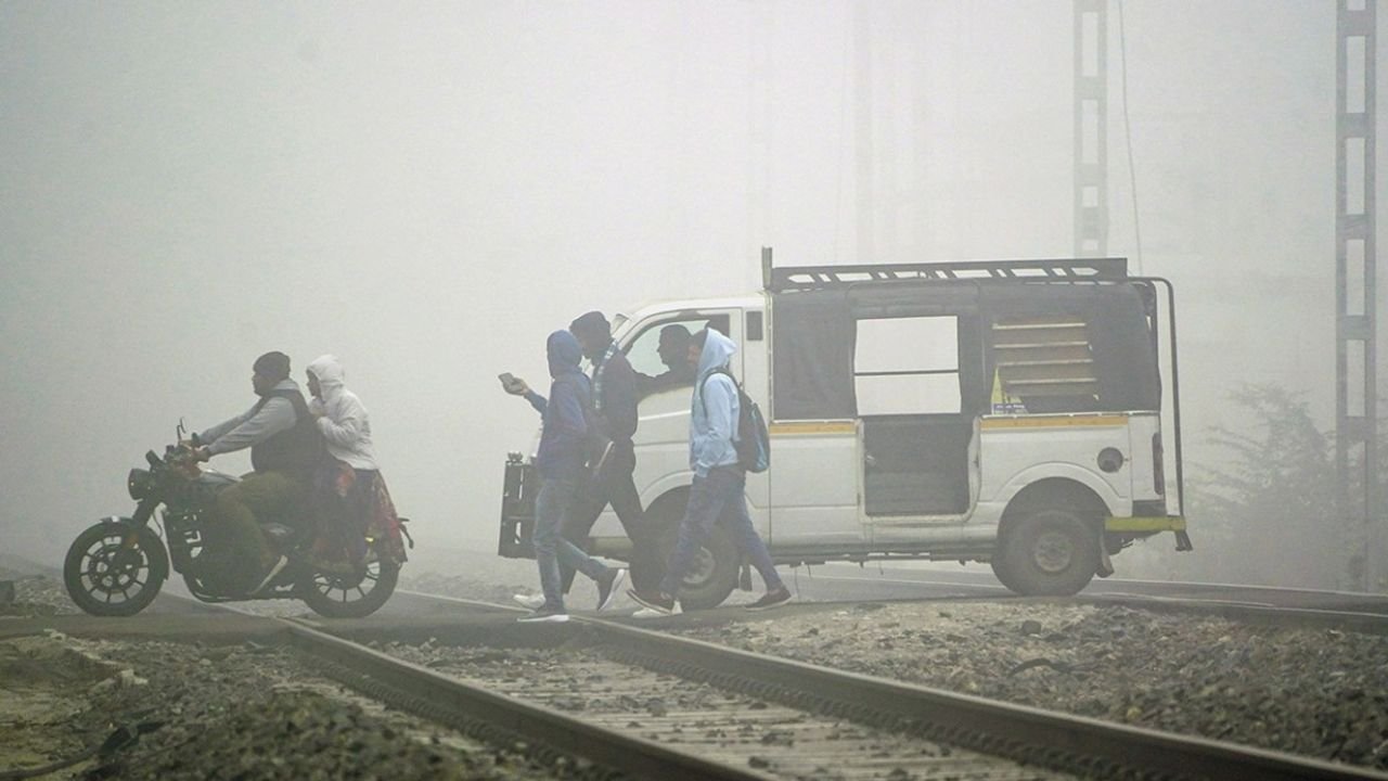 Cold weather conditions continue to persist in Punjab, Haryana