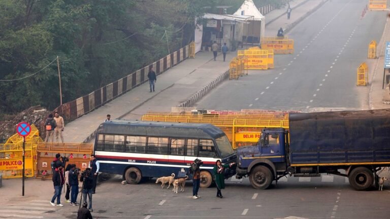 Farmers’ protest: Traffic restrictions in place at Delhi borders, security beefed up