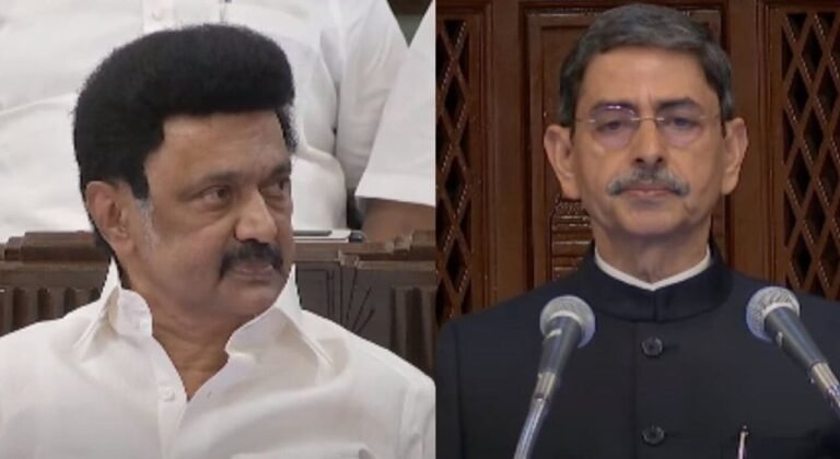 Guv R N Ravi concludes address within a few minutes; flays DMK for not respecting National Anthem