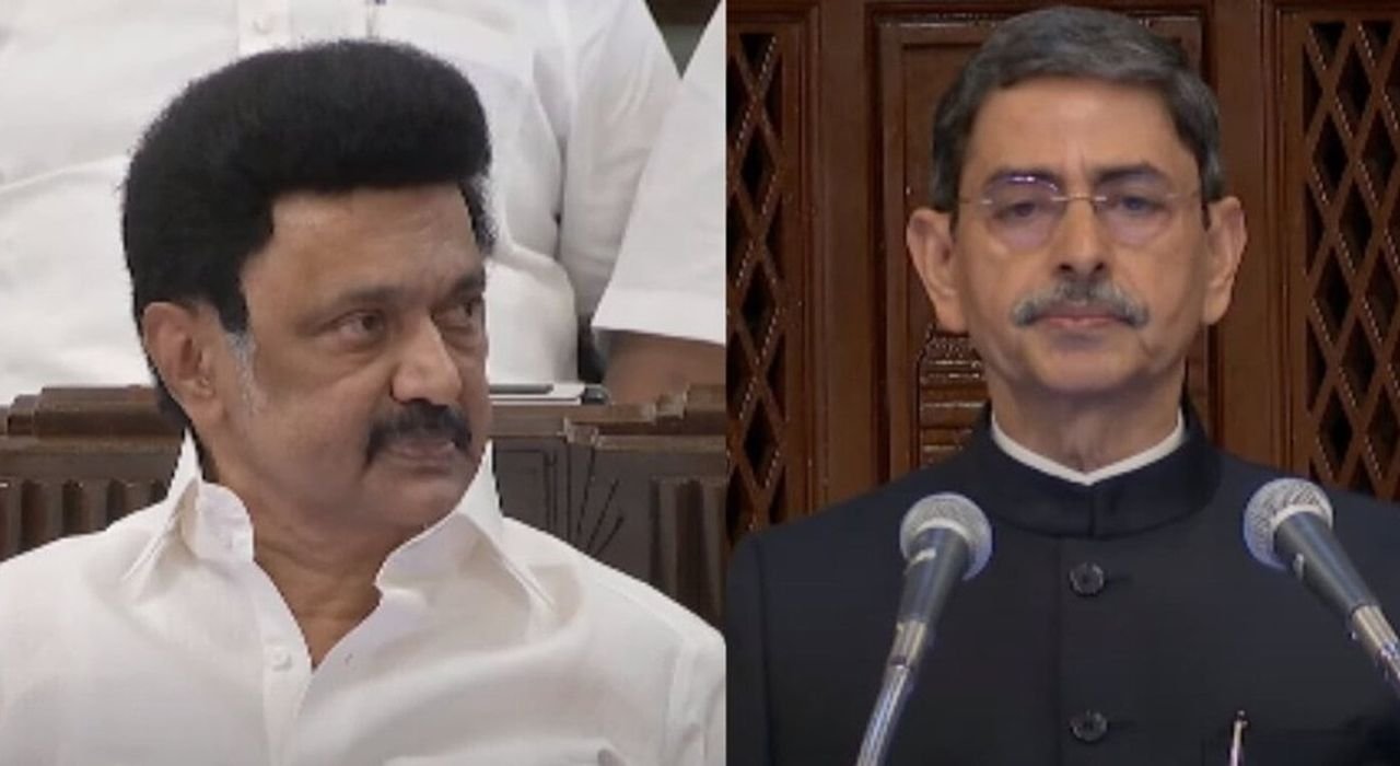 Guv R N Ravi concludes address within a few minutes; flays DMK for not respecting National Anthem