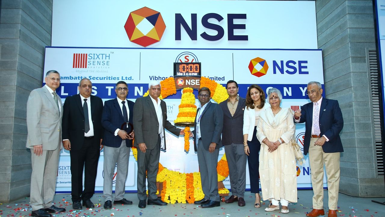 Dream stock market debut for Vibhor Steel Tubes; shares zoom 181%