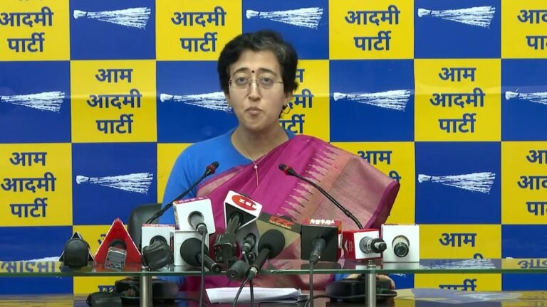 BJP-led Centre trying to scare AAP leaders by conducting ED raids: Atishi