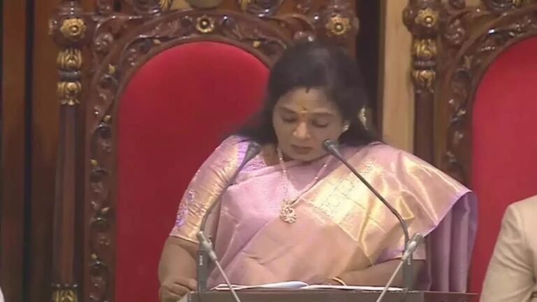 People of Telangana handed over rich state to previous govt, they made it debt-ridden: Guv