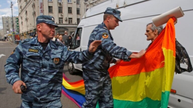 LGBTQ+ activism ban: Russia punishes 3 for displaying rainbow-coloured items