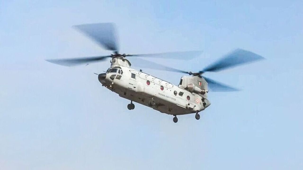 IAF’s Chinook helicopter makes precautionary landing in Punjab’s Sangrur