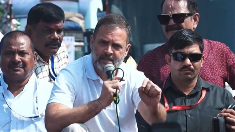 BJP’s two-point programme is to encourage injustice and spread hatred and violence: Rahul Gandhi