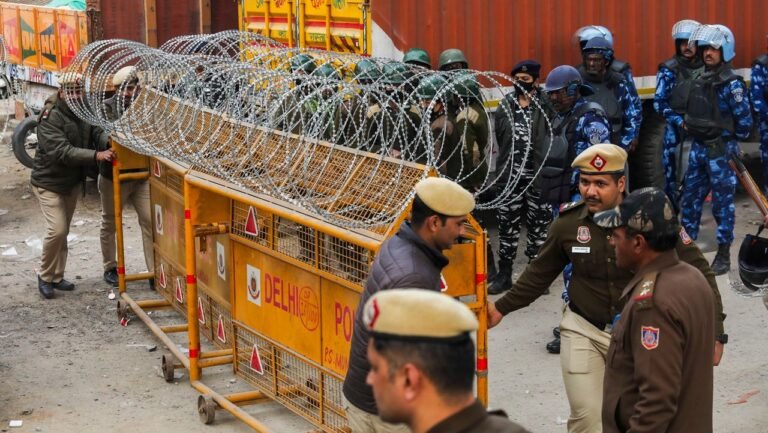 Tikri border shut after protesting farmers’ clash with police at Shambhu border