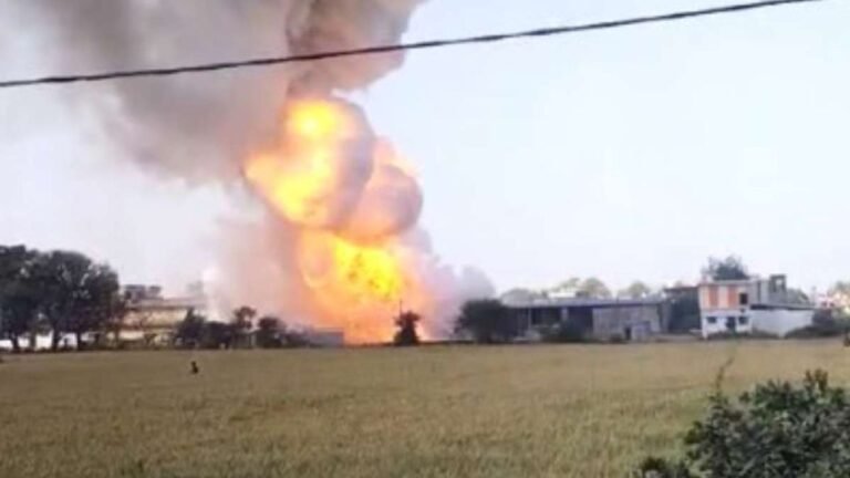 3 killed, 40 injured in blaze at firecrackers unit in MP’s Harda town