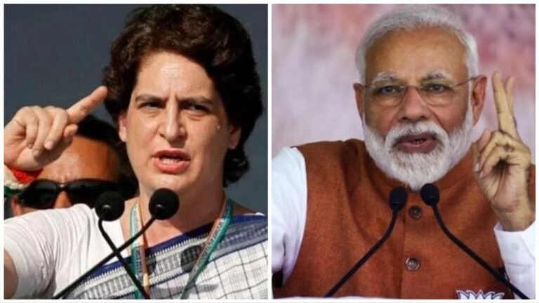 Misrepresenting Nehru’s lines from speech ‘shameful’: Priyanka Gandhi slams PM