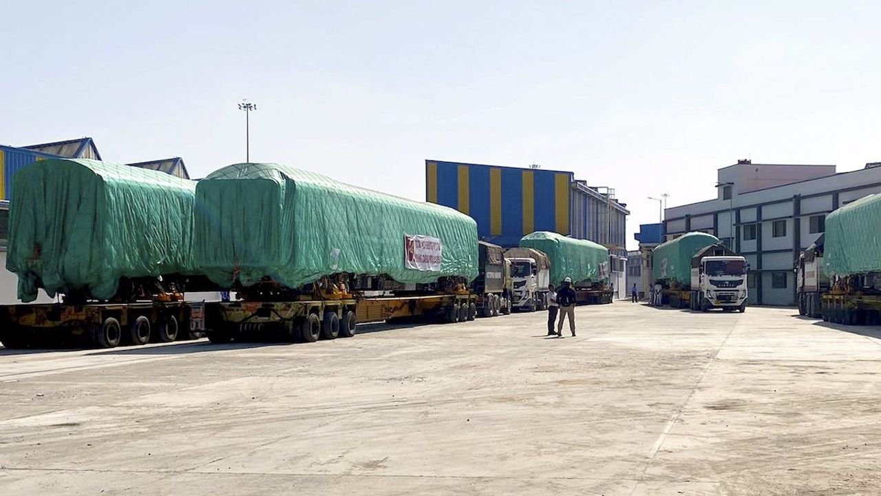 First driverless metro train arrives in Bengaluru, to run on Yellow Line