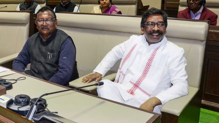 JMM-led coalition in Jharkhand wins trust vote, 47 MLAs voted in favour of the motion