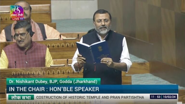 “Non-Hindus…”: Nishikant Dubey’s ‘faux pas’ on why Rahul was denied entry to Shankardev temple