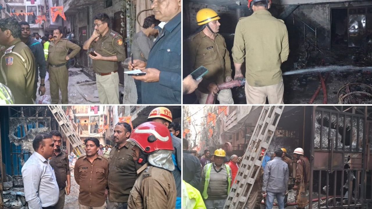 2 kids among 4 killed in residential building fire in Delhi’s Shastri Nagar