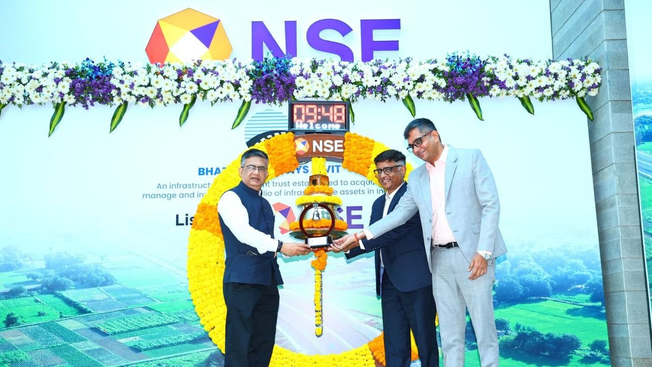 Bharat Highways InvIT makes muted debut on bourses; lists with 1% premium