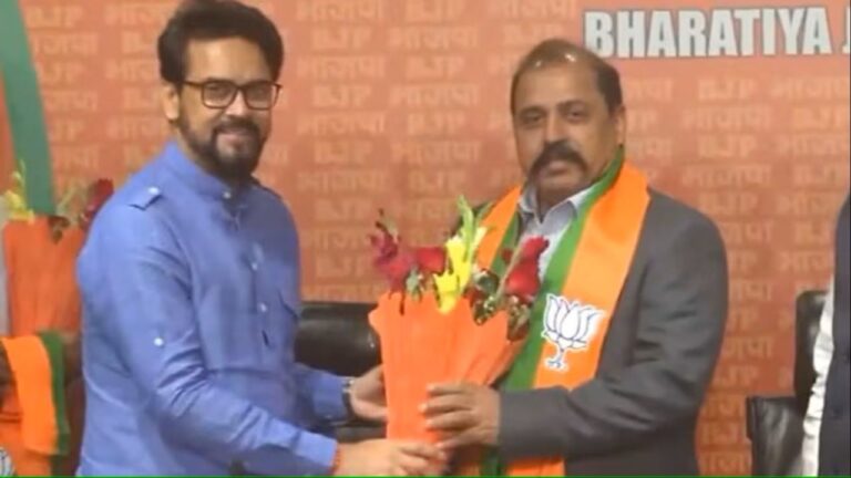 Former IAF chief RKS Bhadauria joins BJP ahead of Lok Sabha elections